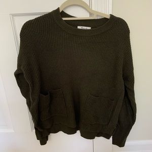 Madewell Green Sweater